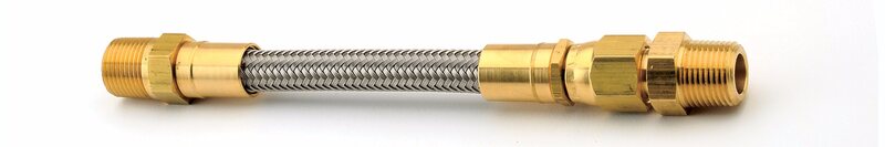 Male Pipe x Male Pipe Union (Brass)